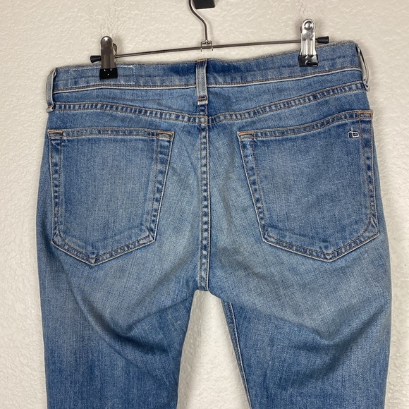 Rag & Bone cuffed destructed jeans - Picture 5 of 8